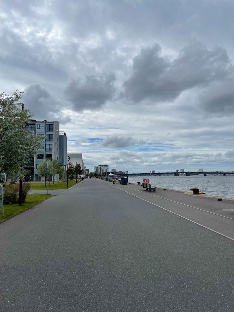 Danimarca on the road: il lungomare di Aalborg.