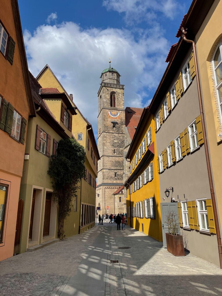 Strada Romantica in Germania: tra le vie di Dinkelsbuhl