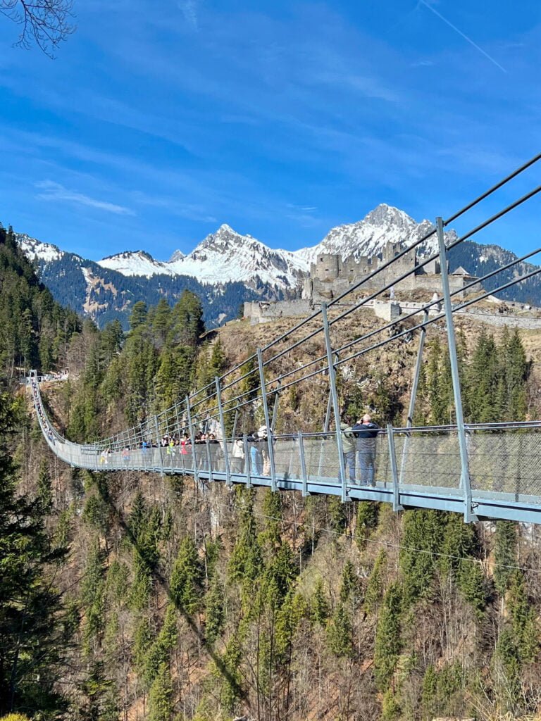 Strada Romantica in Germania: il ponte tibetano Highline 179