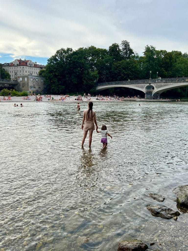 Tre giorni a Monaco di Baviera: fiume Isar