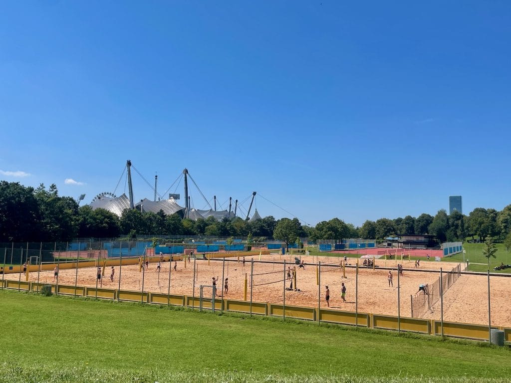 Olympiapark - campi da beach volley